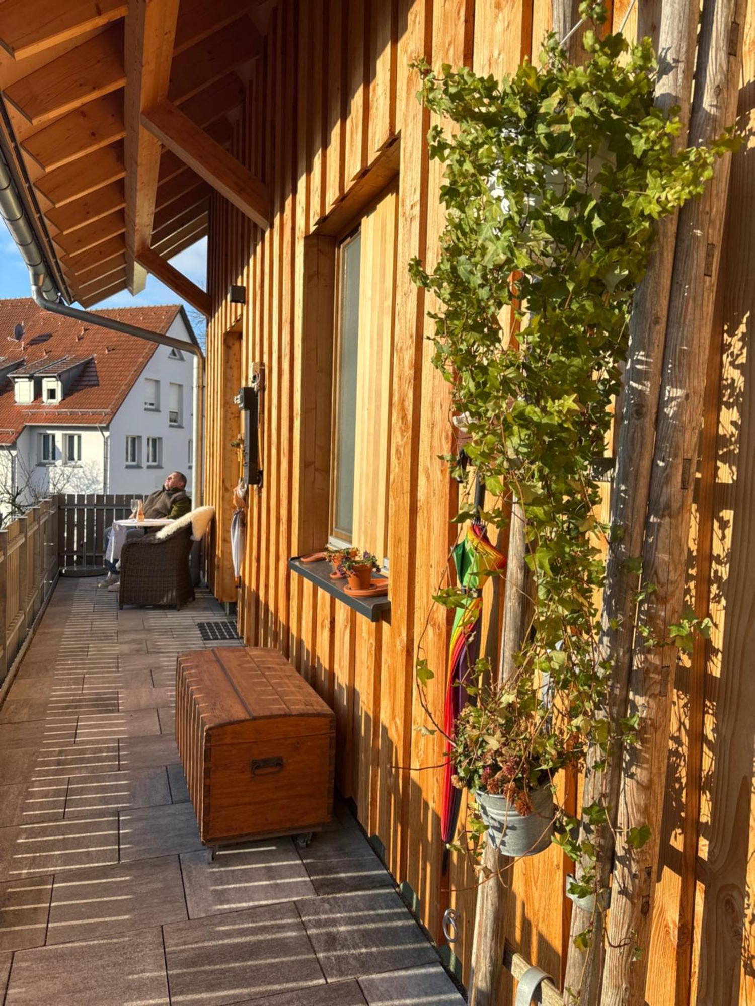 Uebernachtung Beim Bio-Metzger "Zimmer Rosl" Moessingen Exterior photo